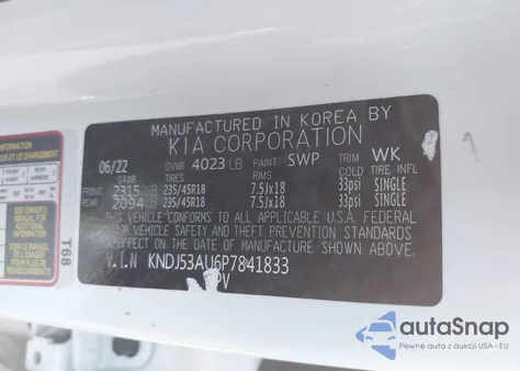 2023 Kia Soul Gt-Line from USA, damaged, VIN KNDJ53AU6P7841833